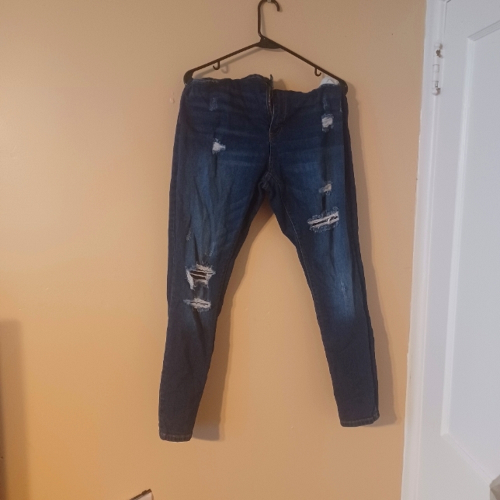 Denim Ripped Jeans